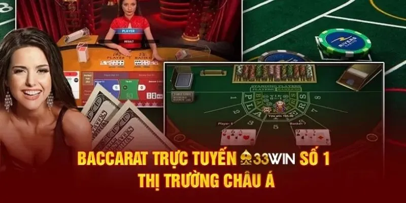 Một số trò chơi nổi bật tại sòng bài trực tuyến 33Win