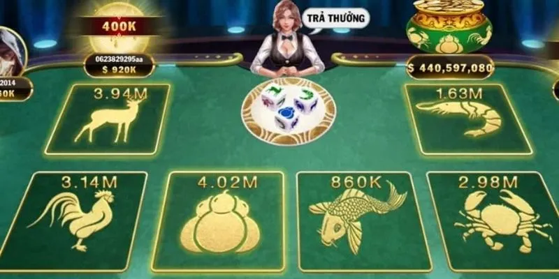 Các yếu tố ảnh hưởng đến xác suất thắng trong game bầu cua